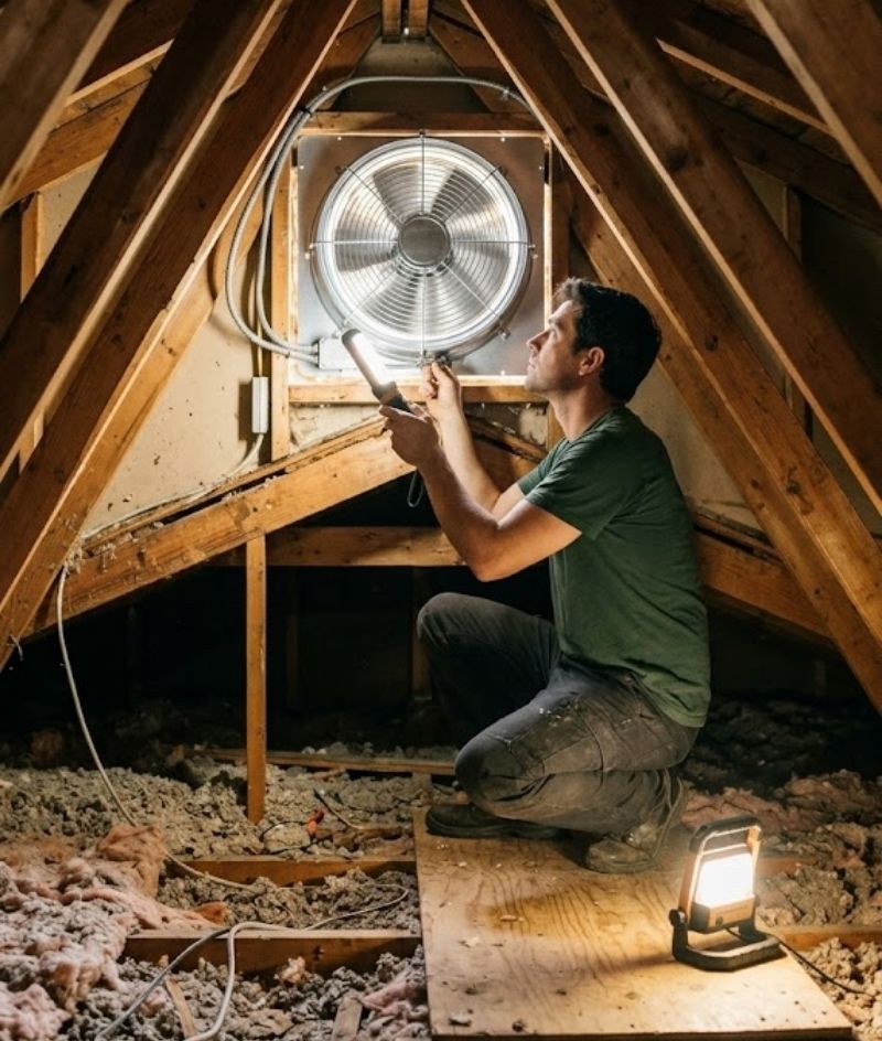 Give Your Overheated Attic a Way to Breathe with Solar Attic Ventilation in Oshkosh WI